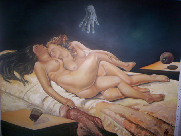 Amor prohibido Oil Canvas