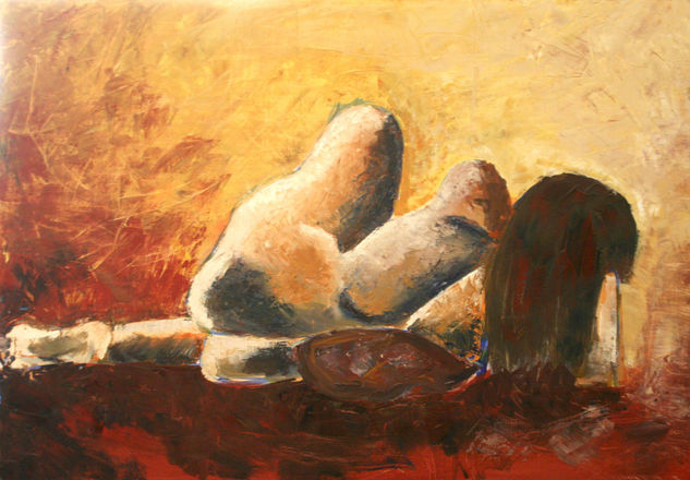 Sin titulo Oil Panel Nude Paintings