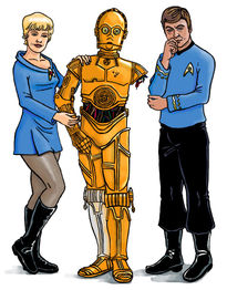 Chapel, C-3PO y el...