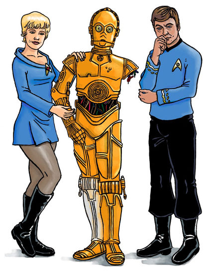 Chapel, C-3PO y el...