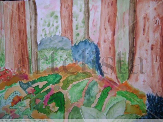 PAISAJE 23 Watercolour Paper Landscaping