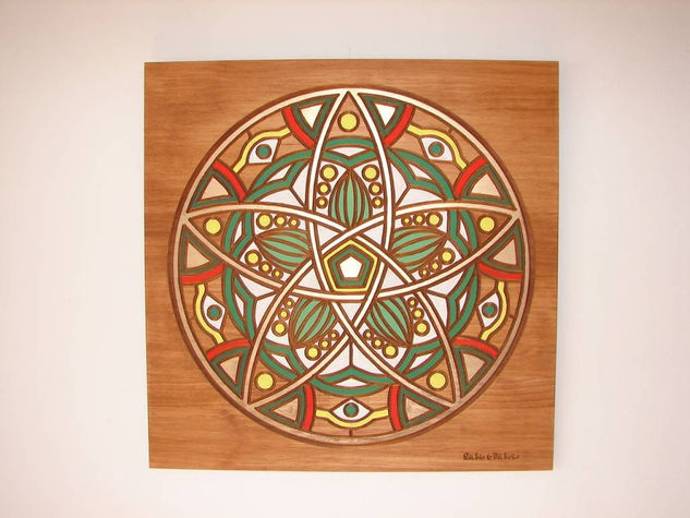 Brazilian star mandala Mixed media Others Others