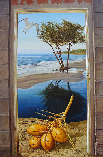 la visita Oil Canvas Landscaping