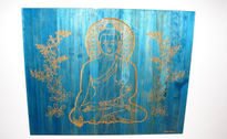 Blue buddha