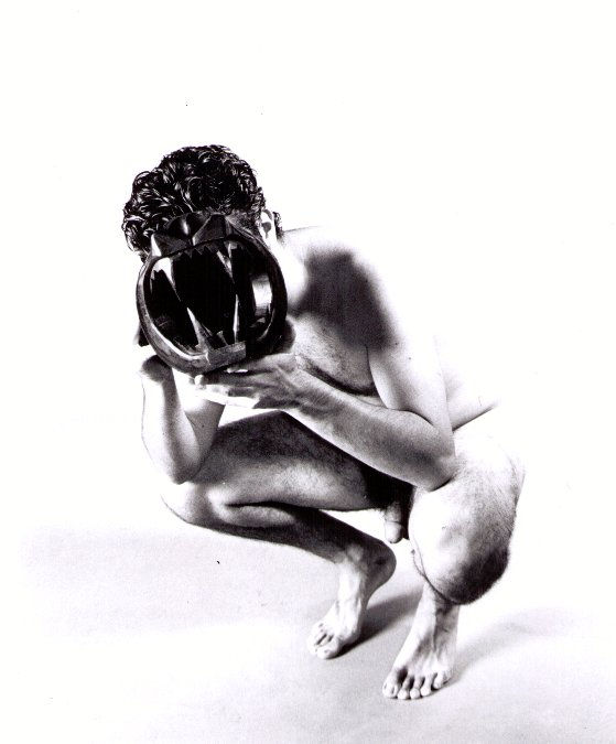 autoretrato desnudo