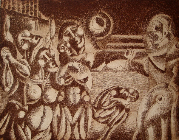 LOS INOCENTES Etching Process