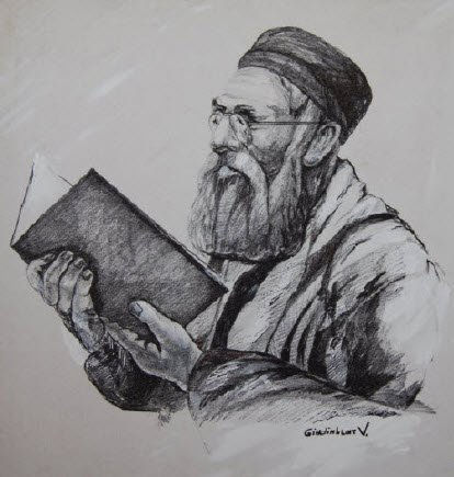 La lectura de la oración.