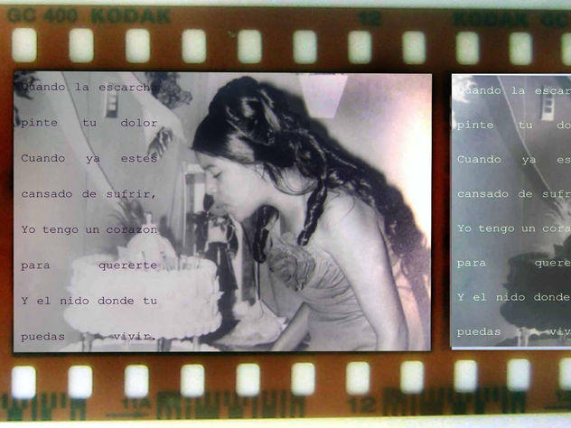 “El álbum en mi cabeza, solo con fotos tuyas se llena” (serie)