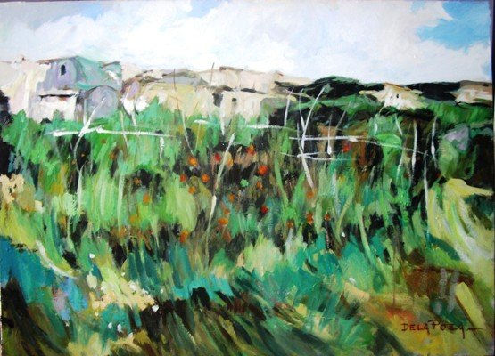 LA HUERTA Oil Canvas Landscaping