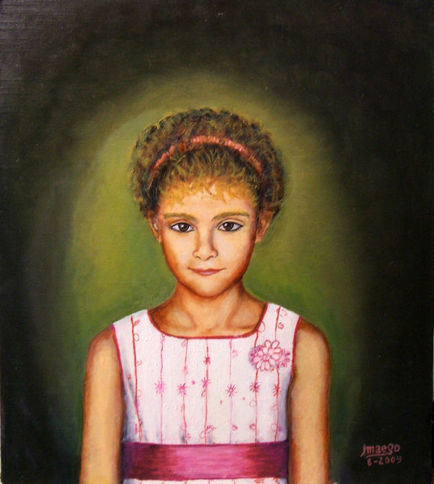 retrato de mi nieta