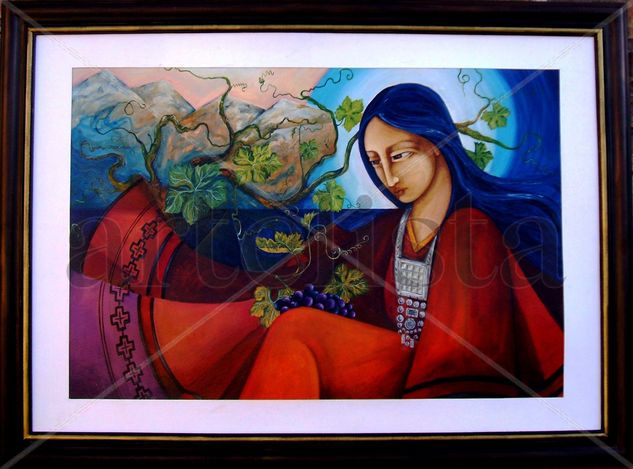 MUJER CUSTODIA Oil Others Figure Painting