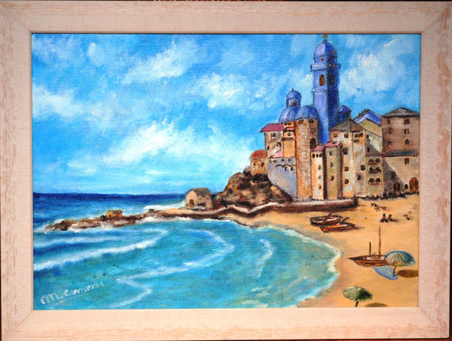 La playa Oil Canvas Landscaping