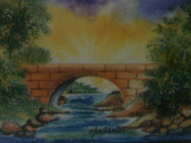 EL PUENTECITO Oil Canvas Landscaping