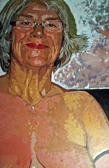 Boquita pintada Oil Canvas Portrait