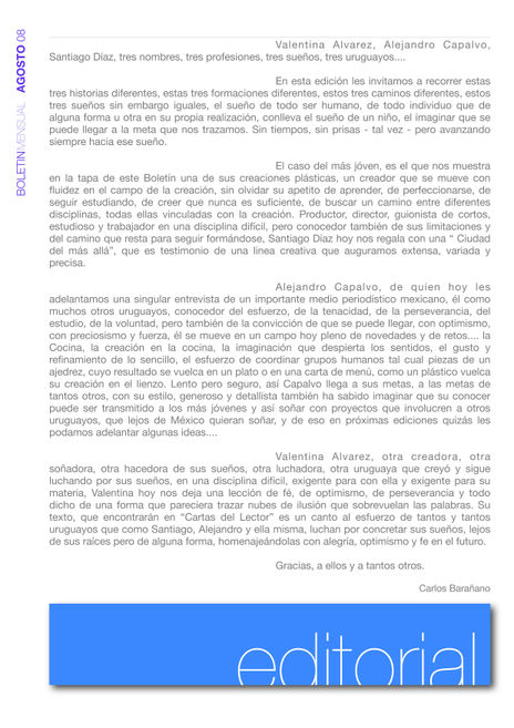 Info del boletin...