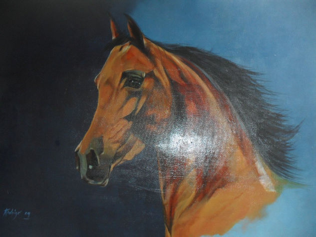 CABALLO Acrylic Canvas Animals