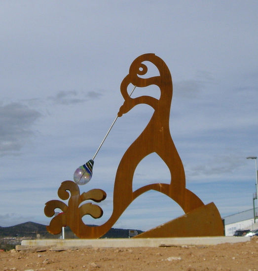 monument al vidrier de l'Olleria Mixed Figurative