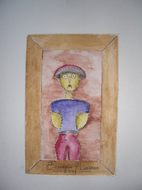 Personaje sorprendido
