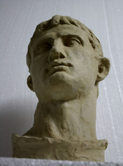 Busto Terracota Figurativa