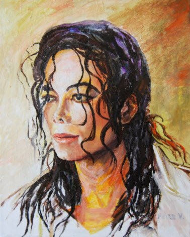 Portrait of a singer. Oil Canvas Portrait