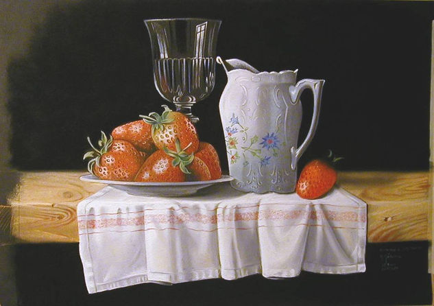 BODEGON Pastel Paper Still Life Paintings