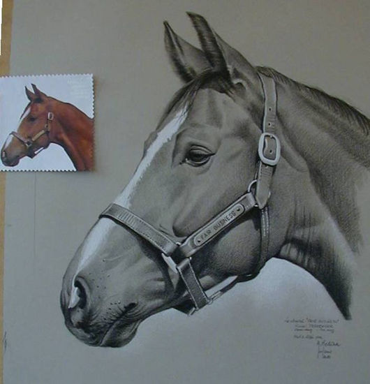 CABEZA DE CABALLO Charcoal