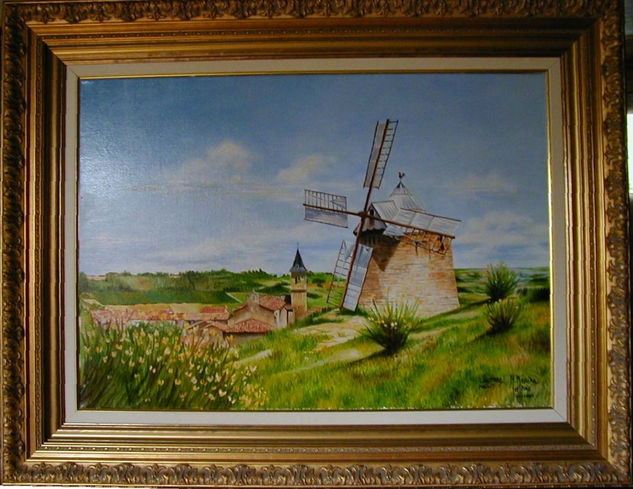 LAUTREC Óleo Lienzo Paisaje