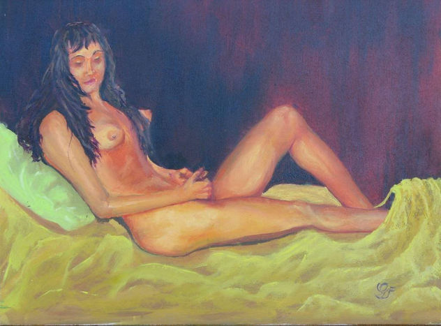 sueño desnudo de una colcha