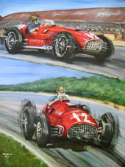 F 1 Froilan Gonzales Acrylic Card Sports