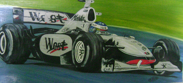 F 1 McLaren Acrylic Card Sports