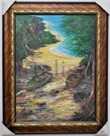Paisaje Playa Oil Canvas Landscaping