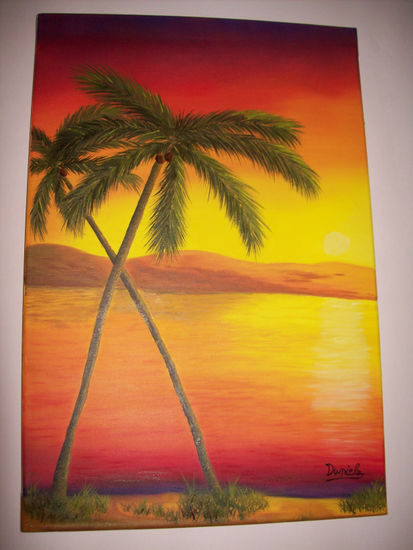 playa Oil Canvas Landscaping