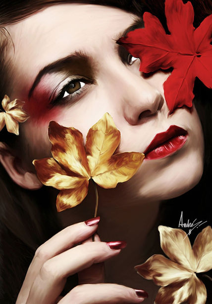 Fall Woman