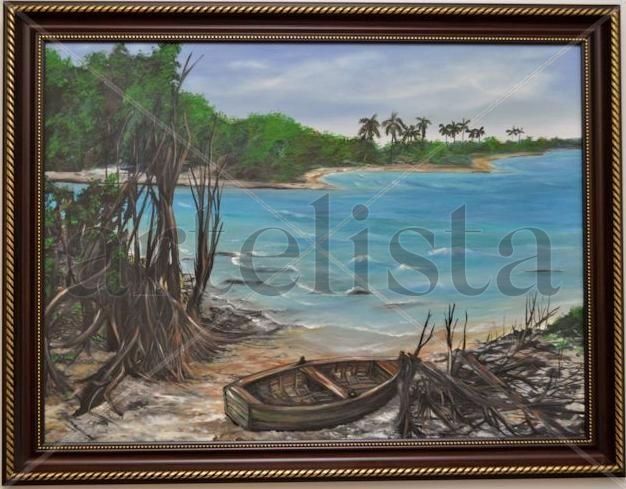 Paisaje Playa Oil Canvas Landscaping