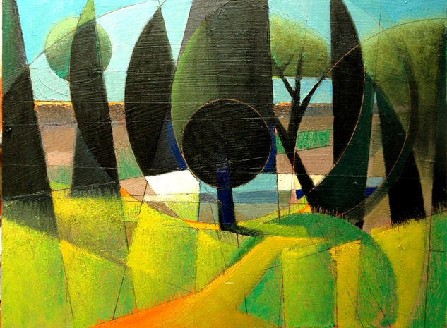 PAISAJE Oil Panel Landscaping