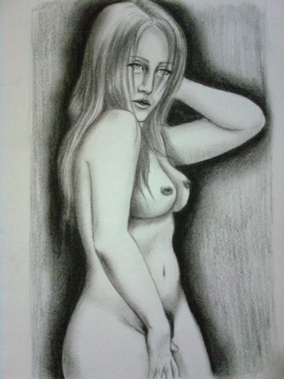 Desnudo Femenino Charcoal