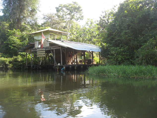 TORTUGUERO,COSTA RICA.ESTACIÒN BIOLOGICA EN CAÑO PALMA 