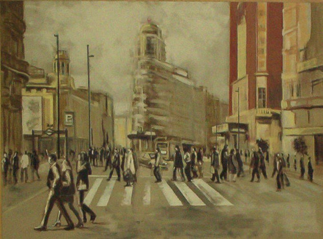 GRAN VIA Oil Canvas Landscaping