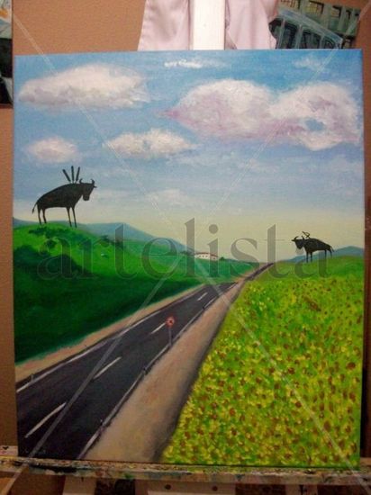 taurimismos Oil Canvas Landscaping