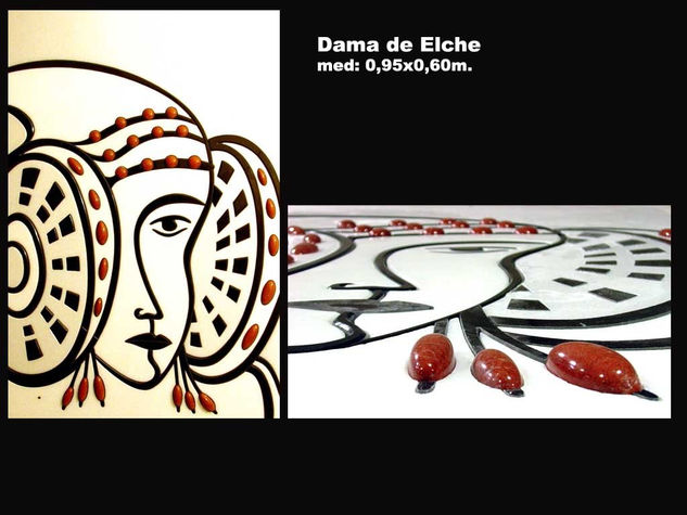 Dama de Elche Mármol Figurativa