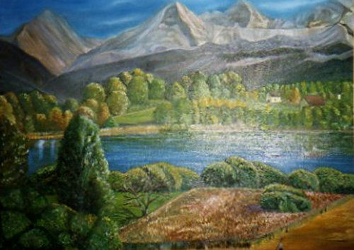 Paisaje Belga Oil Canvas Landscaping