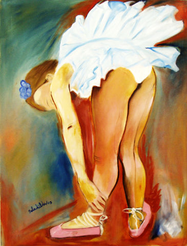 Debby Oil Canvas Figure Painting