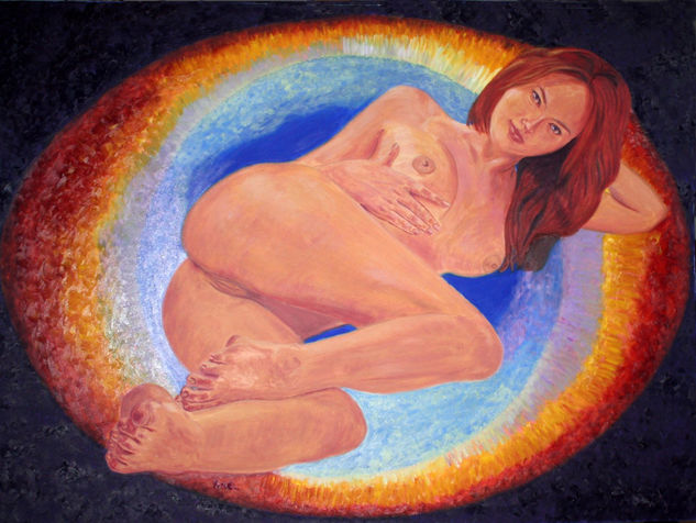 HESTIA Oil Canvas Nude Paintings