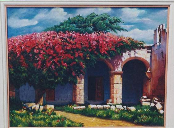 arquitectura Oil Canvas Landscaping