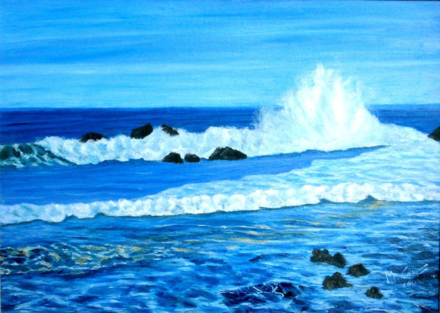 playa de Aguilar Oil Canvas Landscaping