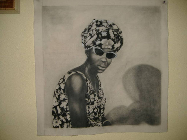 The Bamako woman Técnica Mixta