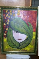 Madamas Vegetales 3 Acrylic Canvas