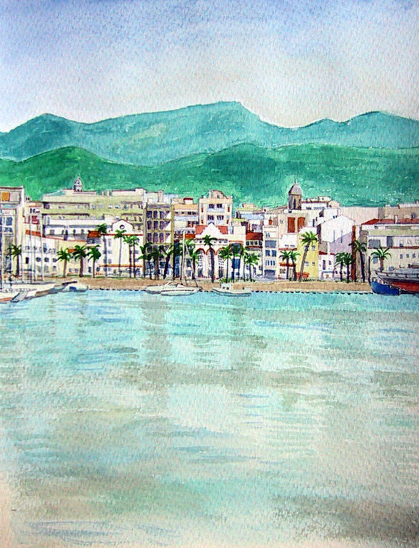 Vista de Vilanova i la Geltrú