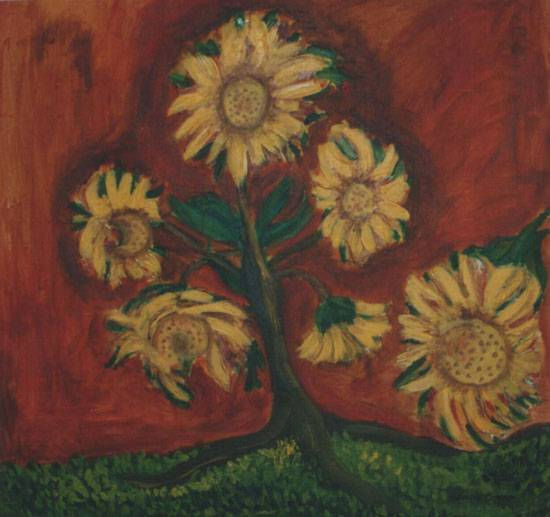 Mis Girasoles Acrylic