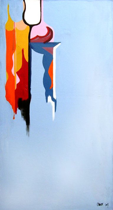 EN EL CIELO (Serie MUJERES EN INVIERNO)
